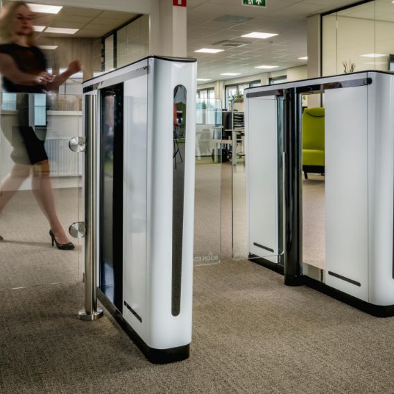 Speedlane Compact - Couloir sécurisé de passage - Boon Edam France - Installation facile et design compact_0