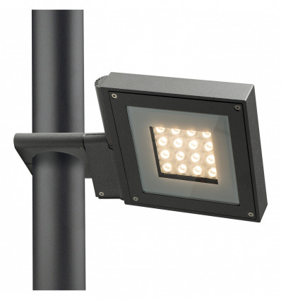 Spot pour mât Tina IP65 - LED SMD 26W 3000K anthracite - Réf. 7462_0