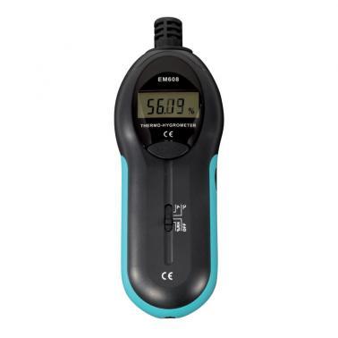 Thermo-hygromètre portatif avec écran LCD et grande précision - Mesure température et humidité_0