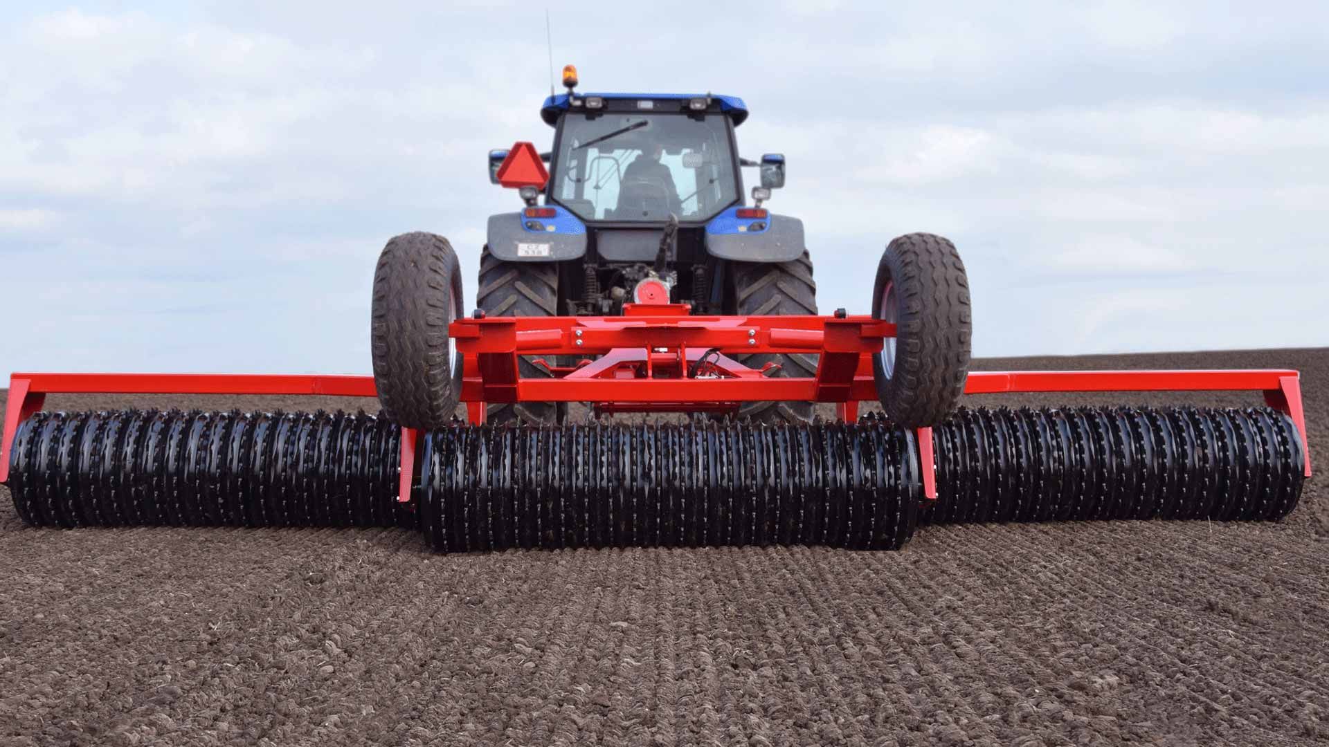 Vip-Roller NG - Rouleau agricole HE-VA - Largeurs de 4,50 à 8,20 m - Types d'anneaux pour sols variés_0