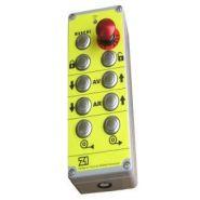 Émetteur radiocommande industrielle Z1BP - Émetteur-récepteur radio robuste IP65, boutons personnalisables, 10 voies, bande 433MHz/868MHz_0