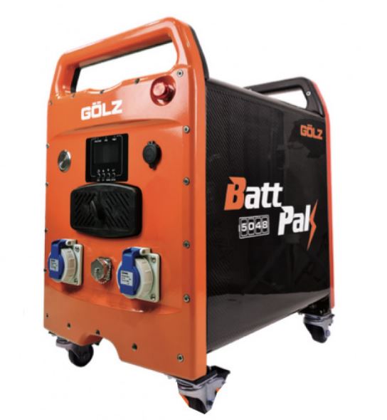 Alimentation d'énergie mobile pour les appareils filaires - GÖLZ - BattPak_0