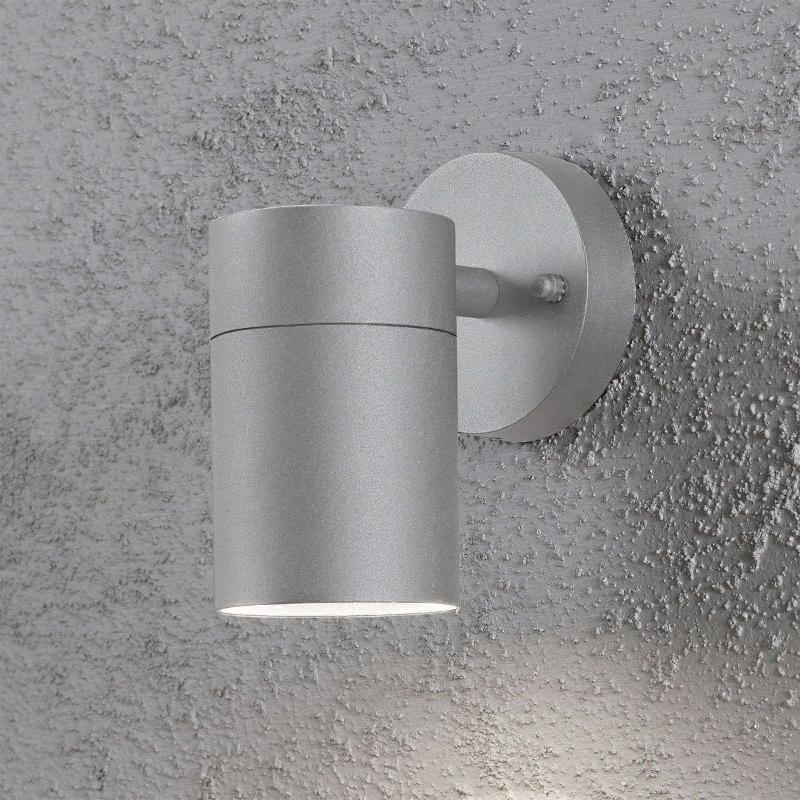 KONSTSMIDE APPLIQUE EXTÉRIEURE NEW MODENA GRISE À 1 LAMPE