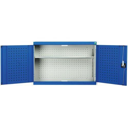 BOTT 1 ARMOIRE MURALE CUBIO FOND PERFORÉ AVEC TABLETTE - BOTT