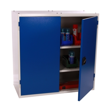 Armoires basses industrielles - Portes battantes - Monobloc - Largeur 1000 mm - 3 profondeurs disponibles_0