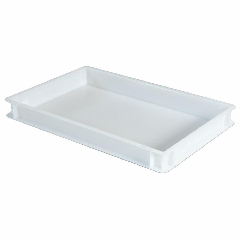 Bac en polyéthylène alimentaire - 600x400 mm - Accessoires de pizzeria pro - E6407-N_0