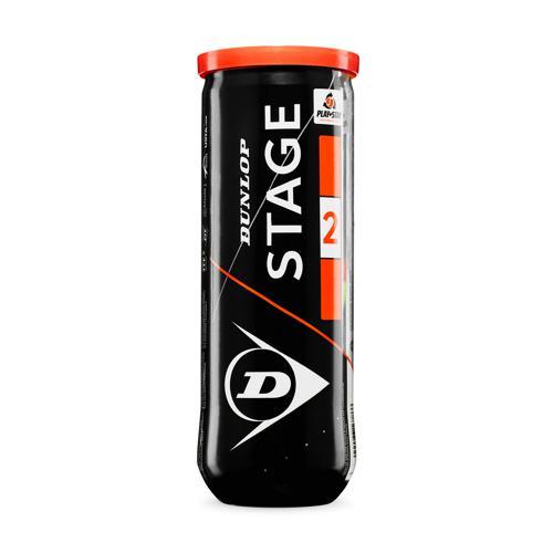 BALLES DE TENNIS - DUNLOP - STAGE 2 ORANGE
