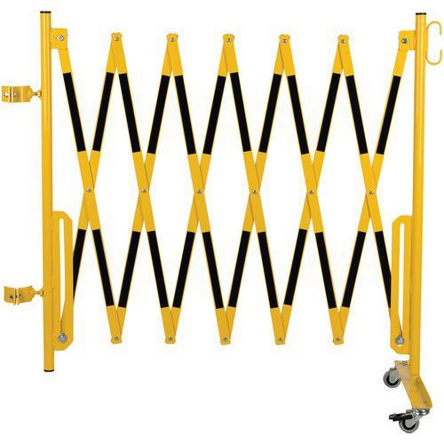 BARRIÈRE EXTENSIBLE AVEC ADAPTEUR POUR POTEAU 3600MM Ø60MM - CRASH STOP