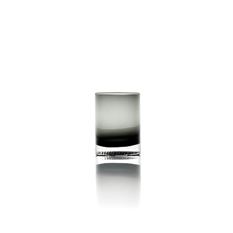 Bazar Bizar Tumbler en verre 8x8x11 cm fumé gris - gris verre CNSJ016SmoGr_0