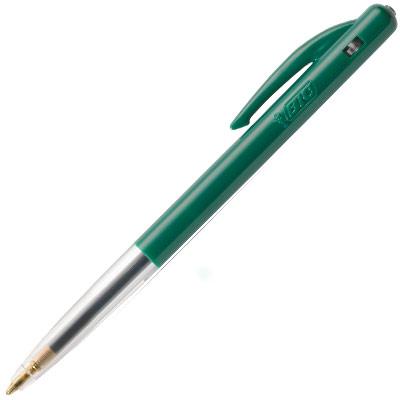 BIC M10 VERT - POINTE MOYENNE RETRACTABLE - LOT DE 50