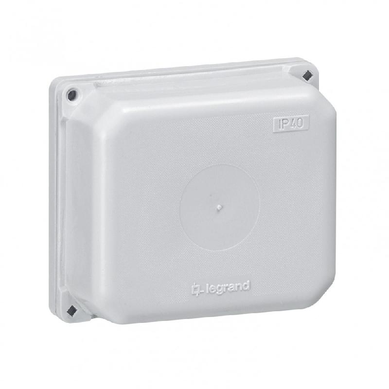 Boîte de dérivation en saillie LEGRAND - 5 entrées - IP40 - Norme CE - 76x66x33 mm_0