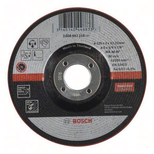 BOSCH 10 MEULES À ÉBARBER SEMI-FLEXIBLES - VIBRATION CONTROL