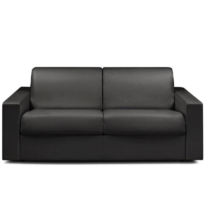 Canapé convertible Night Express - Matelas 14 cm polyuréthane - 140 cm - Noir - Fabrication italienne_0