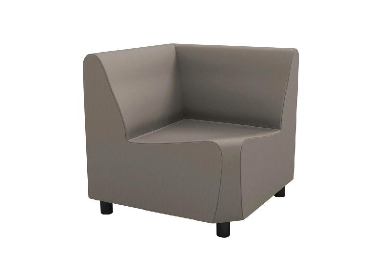 CHAUFFEUSE D\'ANGLE 90° IZARI ENDUIT PVC M1 GRIS - MANUTAN COLLECTIVITÉS