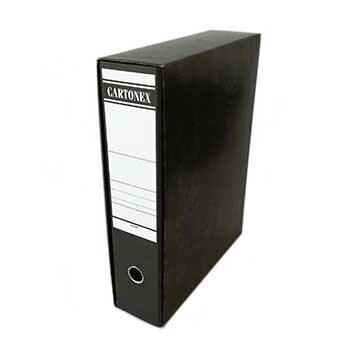 Chemise à dossier CARTONEX Almaço L80 (Noir - A4 - 35x29cm) - 5608011020076_0
