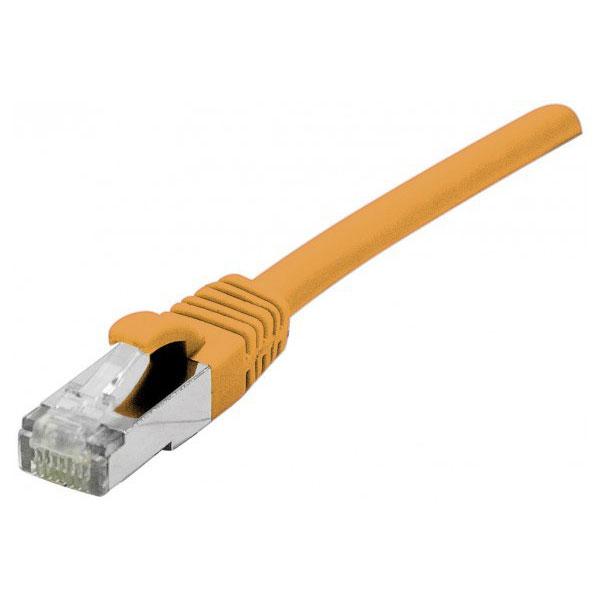 CORDON RJ45 CATEGORIE 6A F/UTP LSOH SNAGLESS ORANGE - 1,5 M