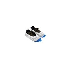 Couvre-chaussures bleu - x100 - MP HYGIENE - Taille unique bleu plastique polypropylène 7863576636119_0