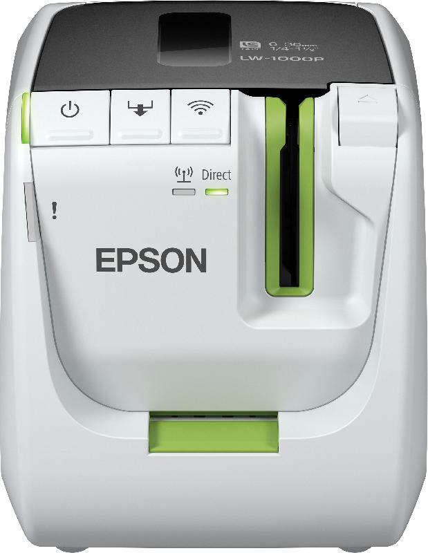 Epson LabelWorks LW-1000P - Imprimante d'étiquettes couleur rapide et connectée, 360 DPI, Wi-Fi et Ethernet_0