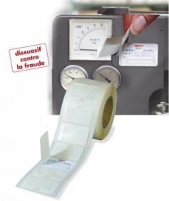 Étiquettes adhésives auto-plastifiables à rabat - Protection durable contre l'humidité et les agressions_0