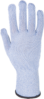 Gant bleu XL A655BLUXL - Résistance coupure niveau D - Agroalimentaire - Lavable 60°C_0
