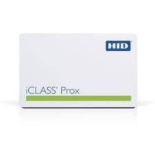Carte composite HID iCLASS PROX HID-2120 - 2Kbits, 2 secteurs, RFID 125 kHz et 13.56 mHz, format ISO CR80_0
