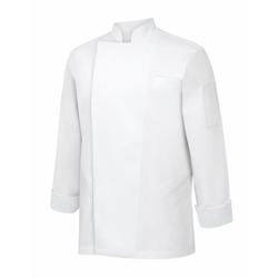 METRO Professional - Veste de cuisine homme blanche avec passepoil, manches longues, taille XXL, multi-matériau - Référence 7159-24_0