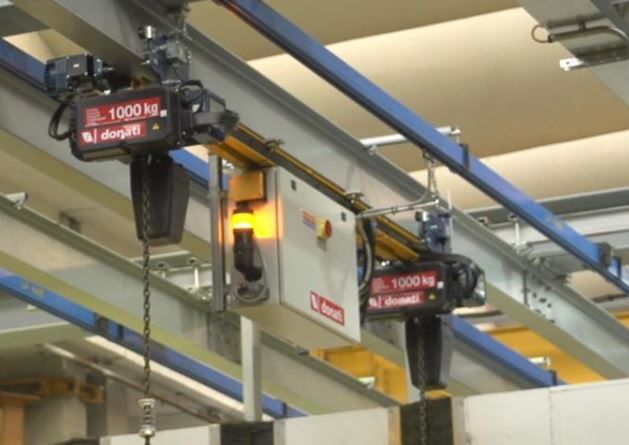 Palan série DMK - Donati Sollevamenti S.R.L. - vitesse de levage de 4 à 16 m/min - capacité 100 à 4000 kg_0