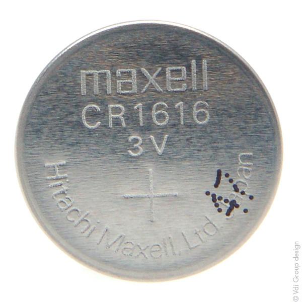 PILE BOUTON LITHIUM BLISTER CR1616 MAXELL 3V 55MAH_0