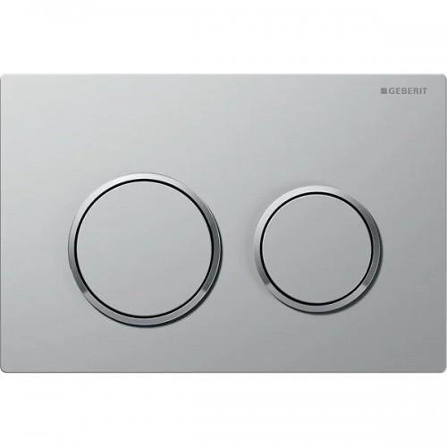PLAQUE DE COMMANDE WC DOUBLE VOLUME POUR RÉSERVOIRS ENCASTRÉS OMEGA20 GEBERIT