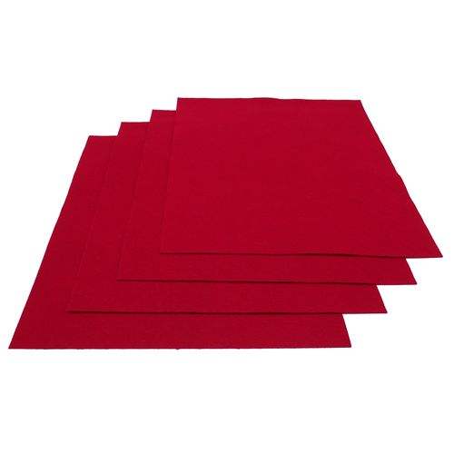 Feutrine rouge