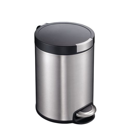 POUBELLE À PÉDALE ARTISTIC 5L INOX MAT - EKO