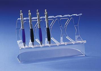 Présentoir pour 8 stylos - acrylique transparent - 264x167x100 mm_0