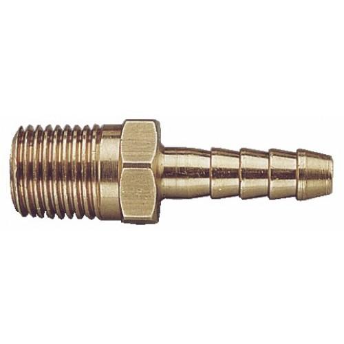 PRÉVOST RACCORD AIR COMPRIME FLEXIBLE+FILET/LAITONNICKELÉ-M1/4