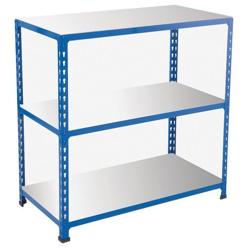 RAYONNAGE MANUTAN RAPID 2 914X1220X610 BLEU - TABLET MÉLA