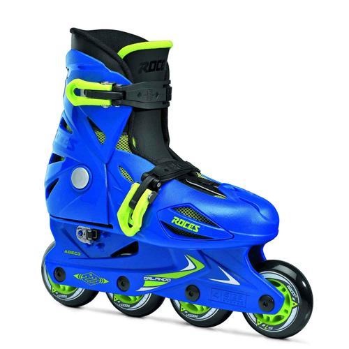 ROLLERS ENFANT ORLANDO 3 BLEU ET JAUNE