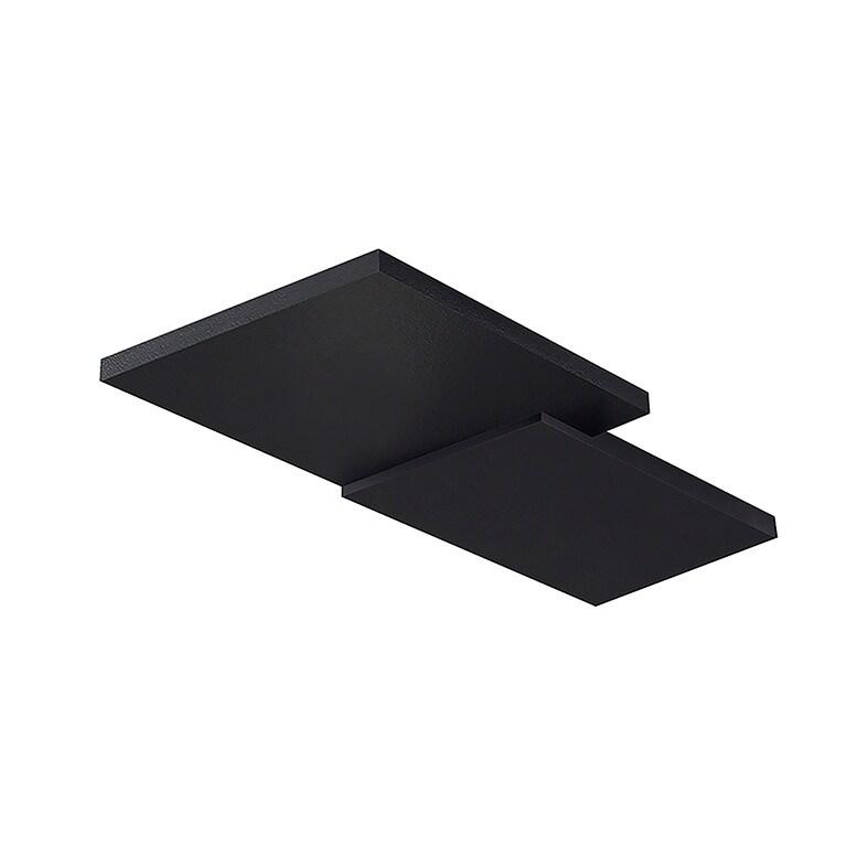 ROSSINI ILLUMINAZIONE Applique Led Ben 27W Lumière Indirecte 2700K 2500Lm Aluminium Peint Noir, Design Carré Gradable Coupe De Phase - Groupe Rossin_0