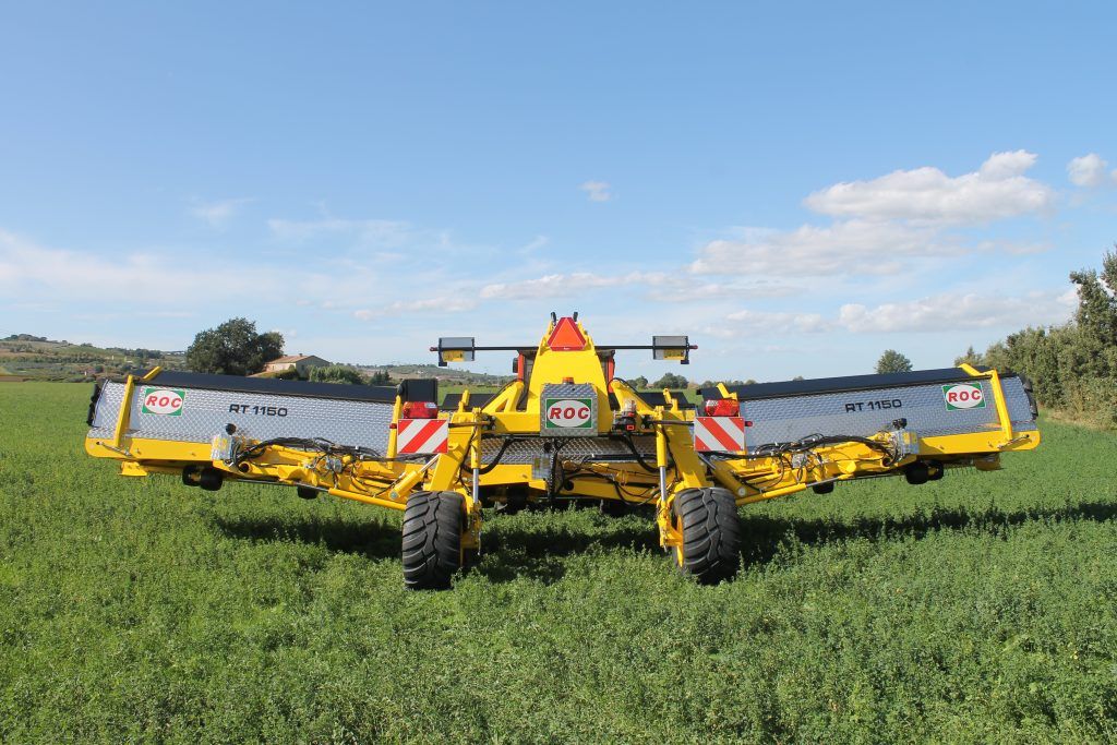 RT 1150 - Andaineur agricole ROC - 11,50 m - concept révolutionnaire de ramassage_0