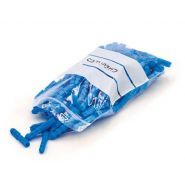 Sachet en plastique - Bulteau Systems - fermeture ZIP avec bandes blanches - trou de suspension Ø 6 mm - apte au contact alimentaire_0
