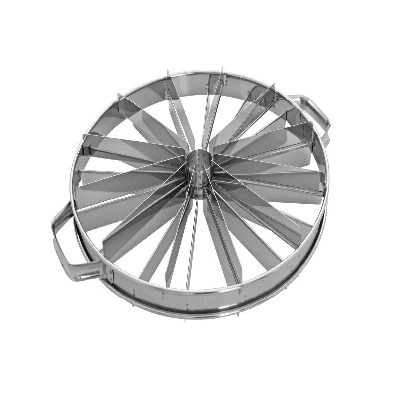 Schneider Diviseur - Découpe-gâteau 12/16 parts, acier inoxydable, Ø 330 mm x 55 mm - inox 120195_0