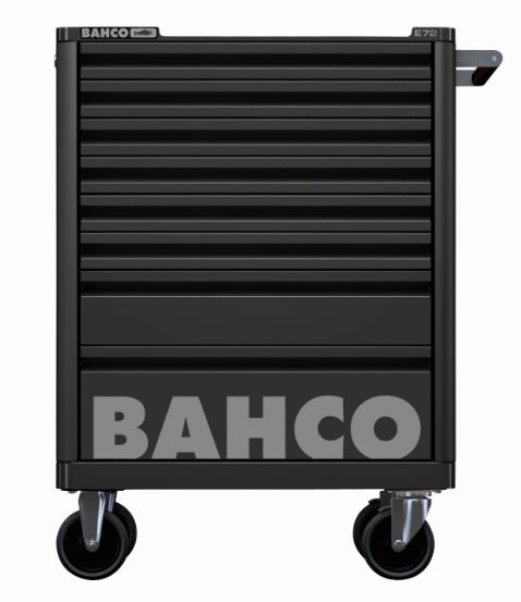 Servante d'atelier Storage HUB E72 - 66 cm, 8 tiroirs, robuste châssis acier - 1472K8BLACK_0