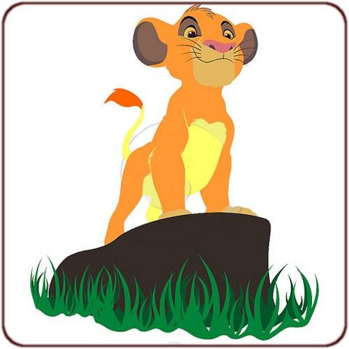Sticker Bebe Roi Lion Sticker Bebe Roi Lion