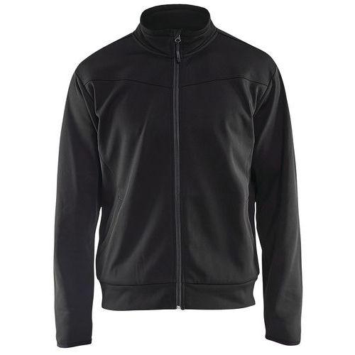 SWEAT ZIPPÉ NOIR/GRIS FONCÉ TAILLE XXXL - BLAKLADER