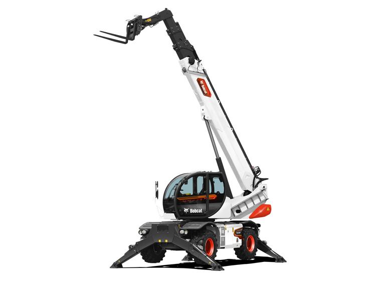 Télescopique rotatif TR50.250EVO Bobcat - Compact, performant et polyvalent avec 25m de hauteur et 5t de charge_0