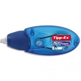 TIPP EX ROLLER DE CORRECTION MICROTAPE TWIST 5MMX8 MÈTRES AVEC CAPUCHON DE PROTECTION ROTATIF