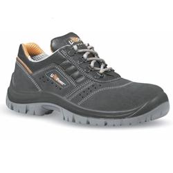 U-Power - Chaussures de sécurité basses classiques et robustes FOX - Environnements secs - S1 SRC Gris Foncé Taille 44 - 44 gris matière synthéti_0