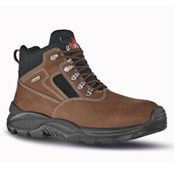 U-Power - Chaussures de sécurité hautes en goretex imperméables SMASH GTX - Environnements humides - S3 WR HI CI SRC Marron Taille 47 - 47 marron m_0