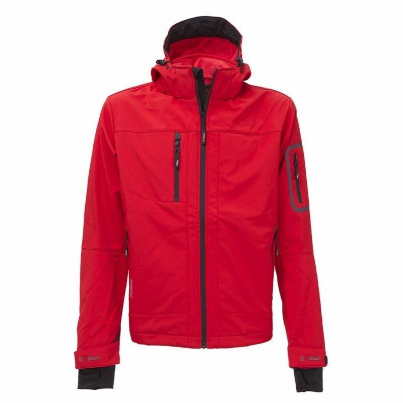 U-Power - Veste Softshell de travail rouge déperlante Stretch METROPOLIS Rouge Taille XS - XS rouge 8033546197202_0