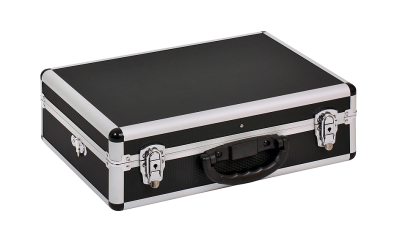Valises de transport matériel et outillage - Mallette A3 en bois et aluminium avec mousse intérieure_0