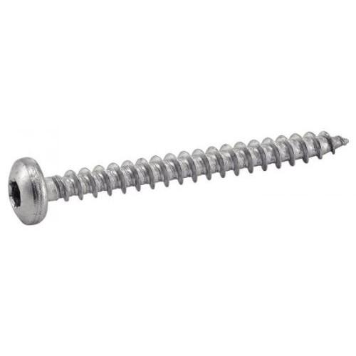 VIS À BOIS AGGLOMÉRÉ - TÊTE CYLINDRIQUE - TORX - INOX A2 - 4,5X50 - B200 ACTON