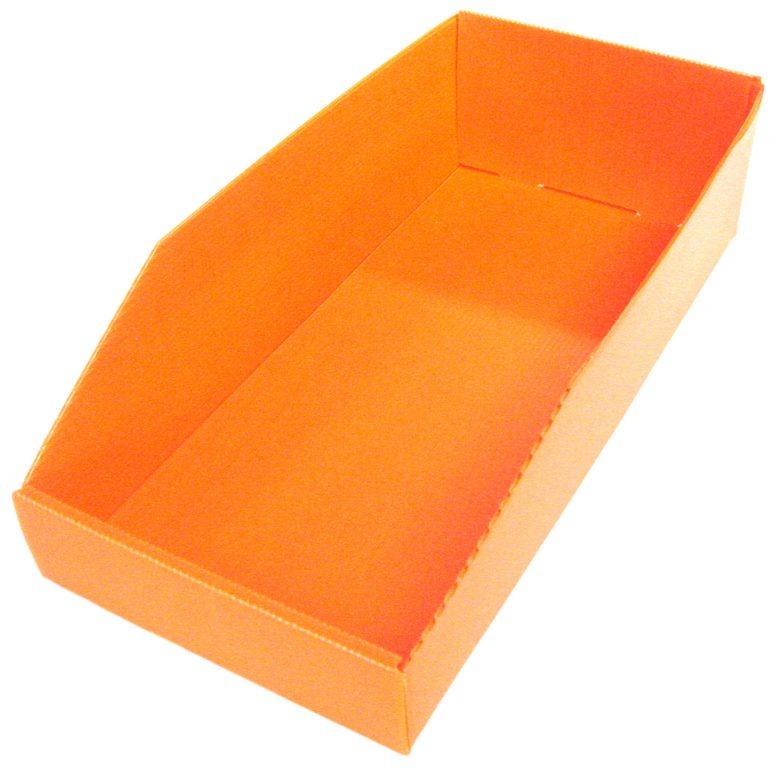Bac plastique isybox 7 litres orange_0